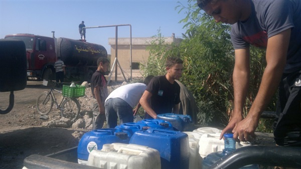 وأزمة المياة المتكرة