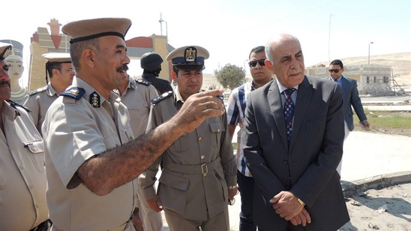 مدير أمن المنيا يتفقد