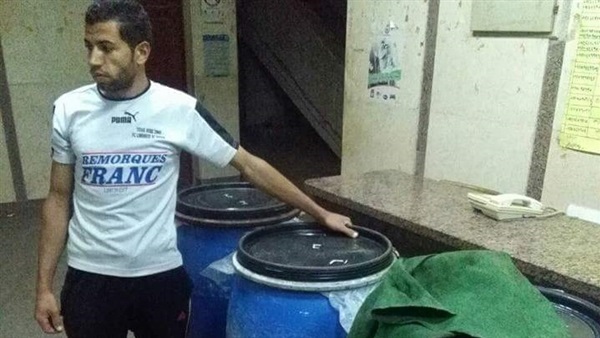 ضبط 1050 لتر لبن