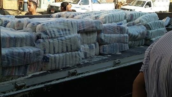 ضبط 2 طن سكر مدعم