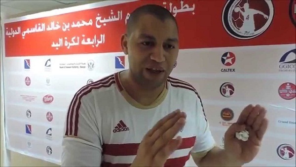 حسن يسرى لاعب فريق