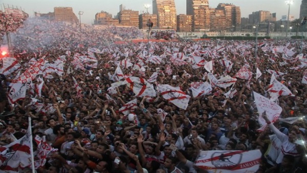 مشجعو الزمالك بفلسطين