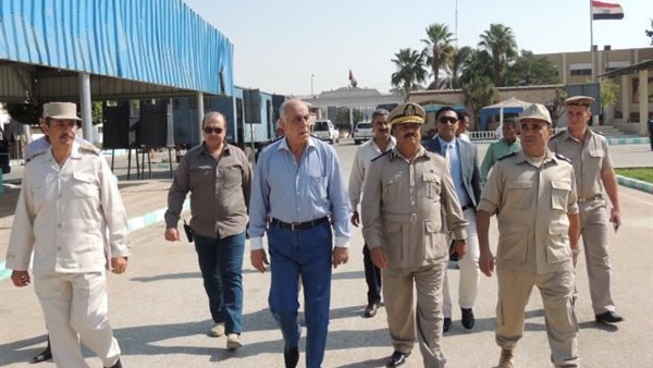 مدير أمن المنيا يتفقد