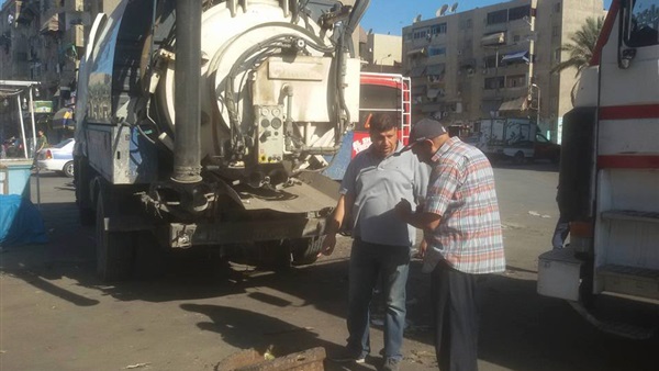 تطهير خطوط الصرف
