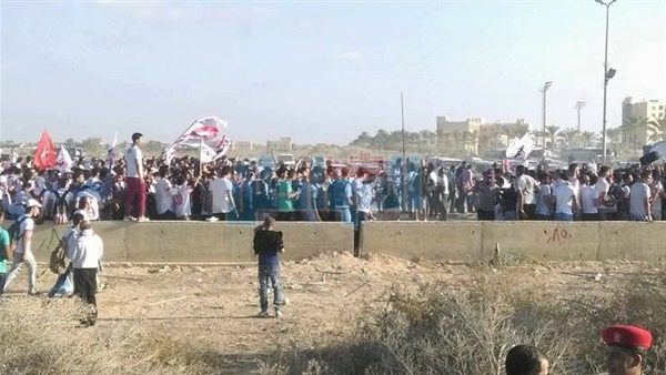 توافد جماهير الزمالك