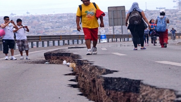 زلازل بقوة 6.4 درجة