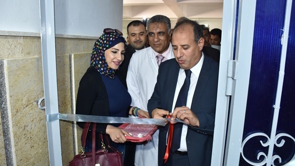 محافظ البحيرة يفتتح