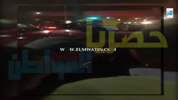 تصادم 4 سيارات ملاكي