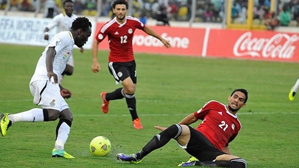 مباراة مصر وغانا
