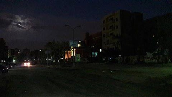 الظلام بمنطقة الهضبة