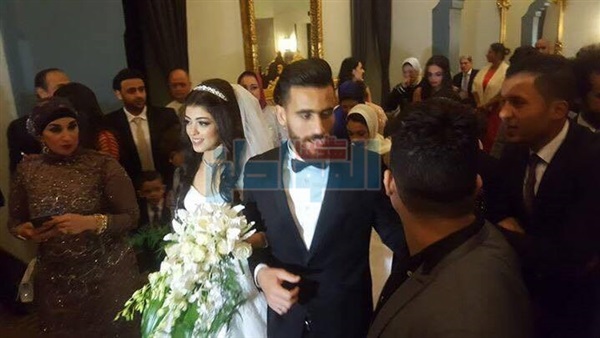 باسم مرسي يحتفل بزفافه