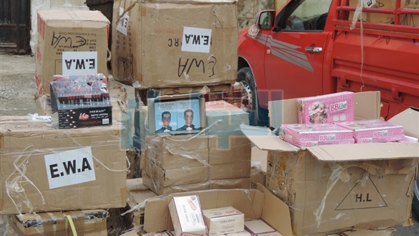 ضبط 39 كرتونة من