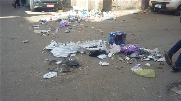 انتشار القمامة