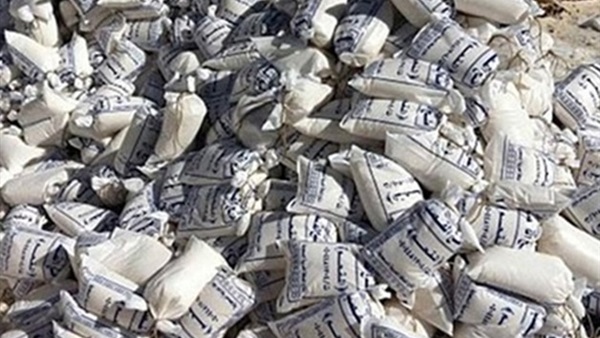 ضبط 300 طن ملح مجهولة