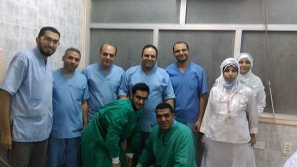 أول عملية تركيب نصف