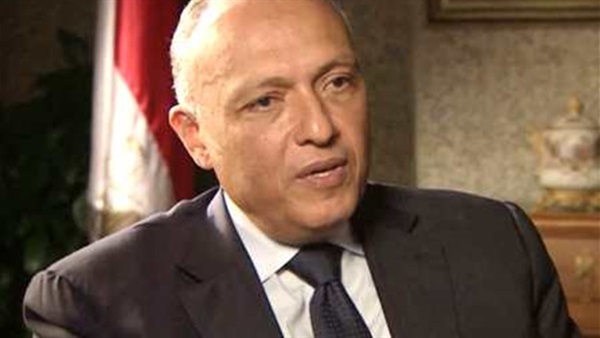 سامح شكري وزير الخارجية