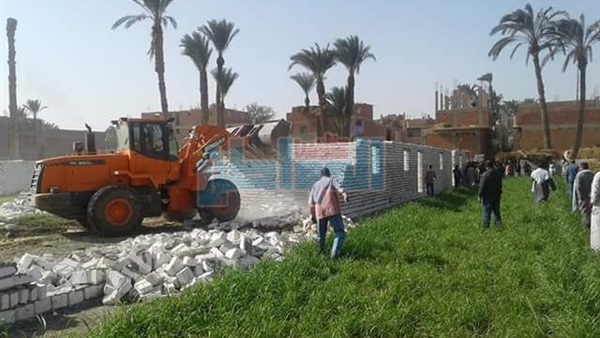 إزالة 18حالة تعدِ
