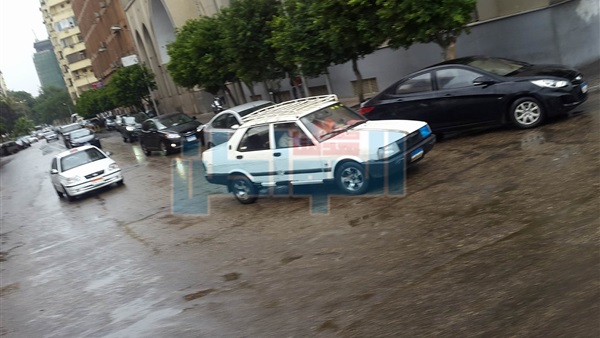 سقوط أمطار بالجيزة