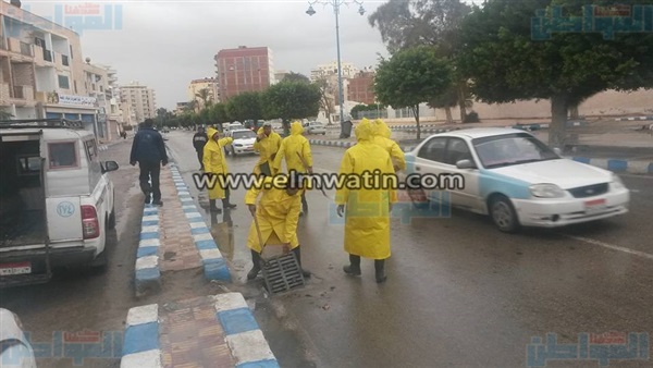 أمطار رعدية في مطروح