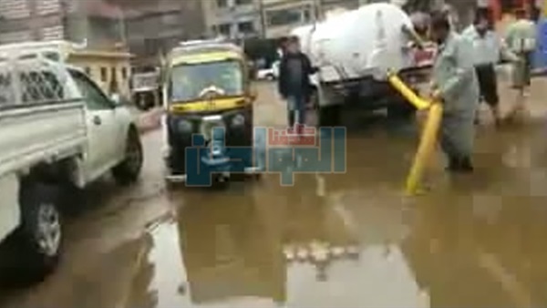 غرق شوارع الغربية
