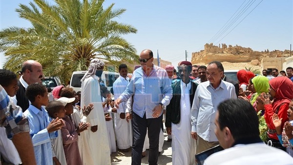 أهالي سيوة يشكرون
