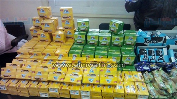 ضبط 572 سلعة غذائية