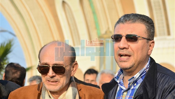 عزاء زوجة الفنان