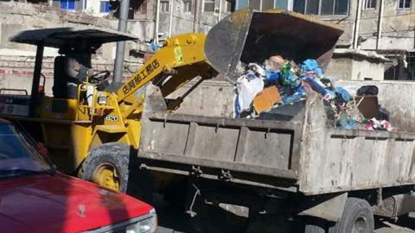 رفع 120 طن قمامة