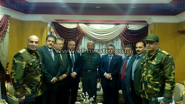 وفد من جامعة بنها