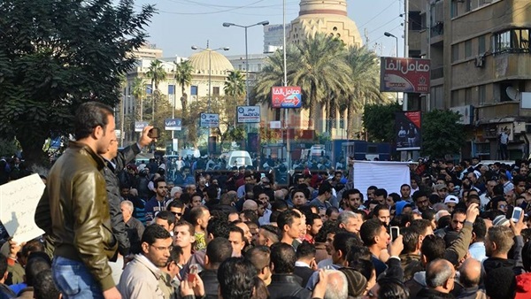 انهيار سيدة قبطية