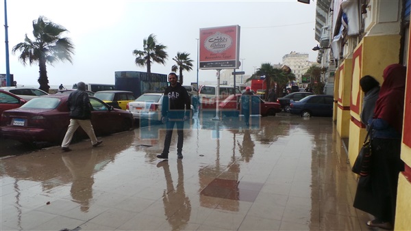 أمطار غزيرة على مناطق