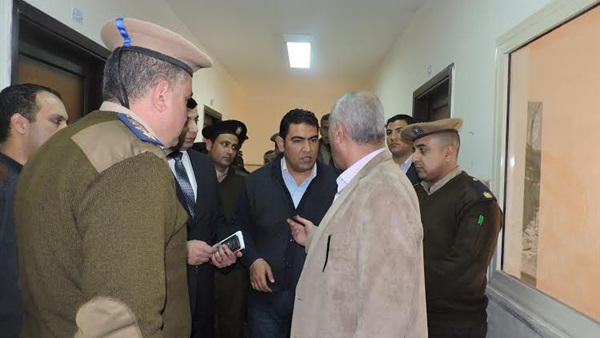 ضباط بمركز رشيد بالبحيرة