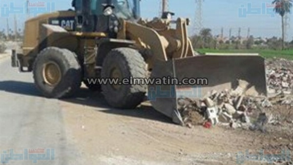 رفع 100 طن قمامة