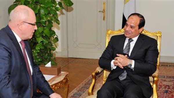السيسي وفولكر