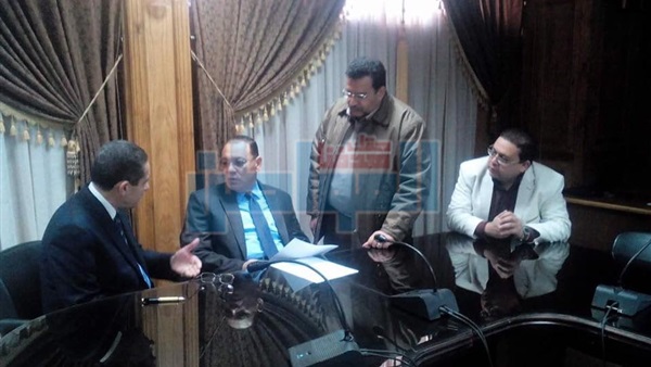 اجتماع رئيس جامعة