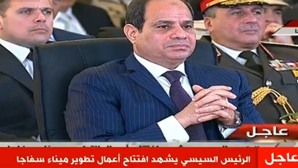 السيسي يفتتح ميناء