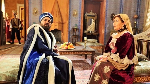 جانب من تصوير مسلسل