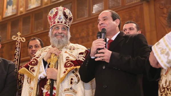 السيسي والبابا تواضروس