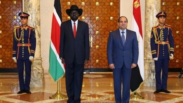 السيسي ورئيس جنوب