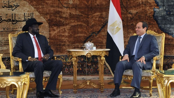 السيسي ورئيس جنوب