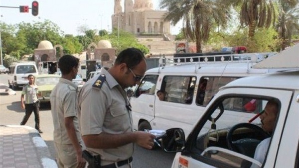مخالفة مرورية بالبحيرة
