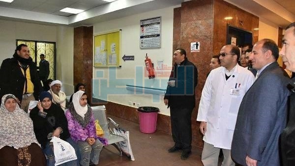 محافظ البحيرة يتفقد