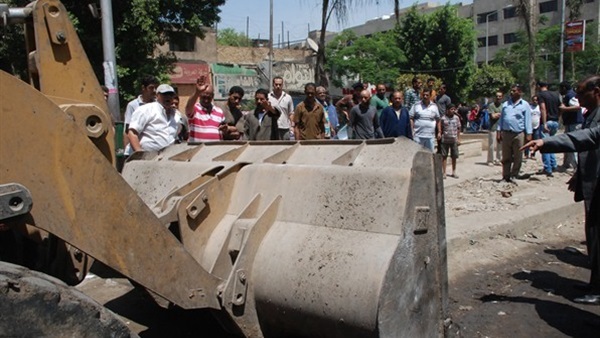 ازالة اشغالات في
