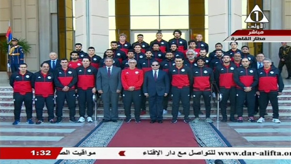 صورة تذكارية للمنتخب