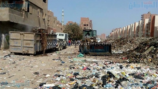 حملة مكبرة لرفع القمامة