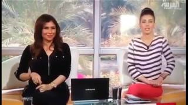 مذيعة تتعرض لموقف