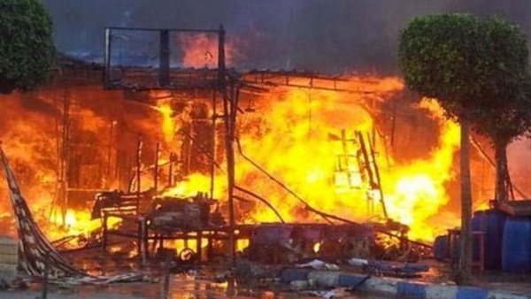 انفجار اسطوانات غاز