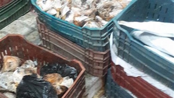 ضبط 3 طن مأكولات