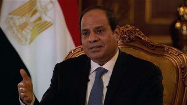 السيسي: نعمل علي
