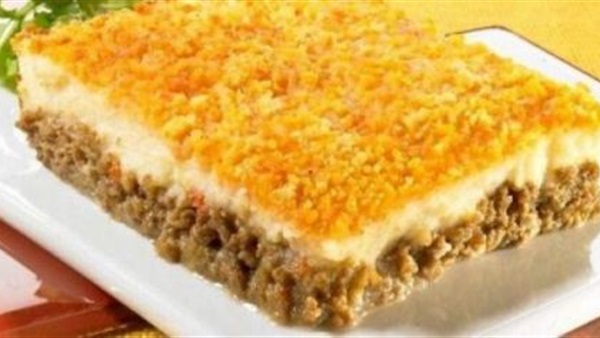صينية البطاطا باللحمة